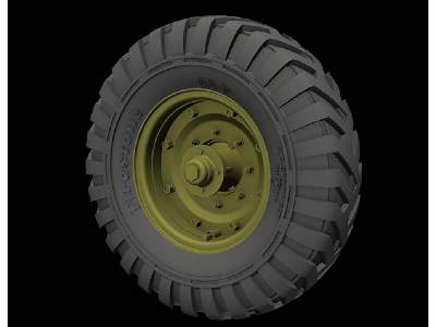 Fordson Wot 6 Road Wheels (Dunlop) - zdjęcie 1