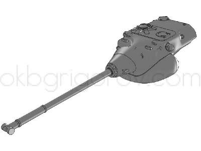 Turret For Usa Heavy Tank T58 - zdjęcie 1