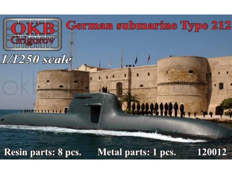 German Submarine Type 212 - zdjęcie 1 German Submarine Type 212 - zdjęcie 1