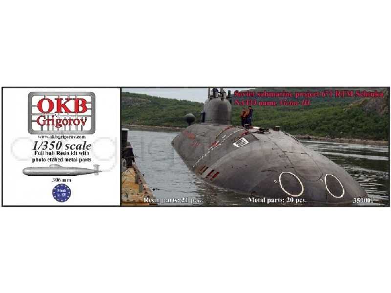 Soviet Submarine Project 671 Rtm Schtuka (Nato Name Victor Iii) - zdjęcie 1