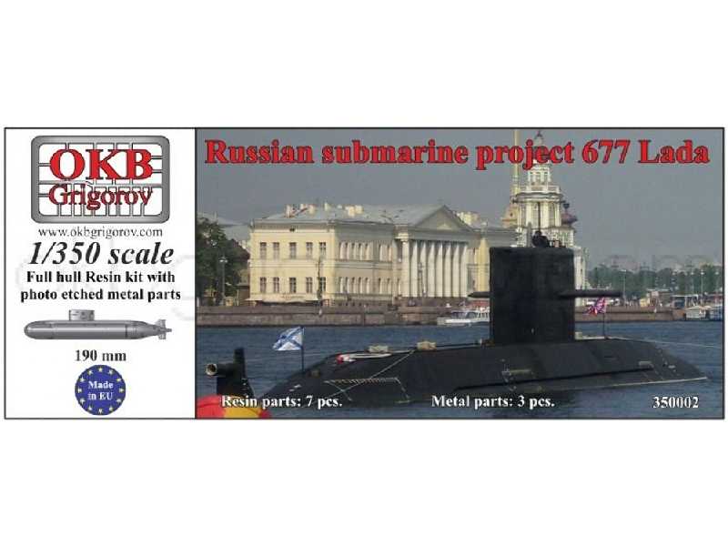 Russian Submarine Project 677 Lada - zdjęcie 1 Russian Submarine Project 677 Lada - zdjęcie 1