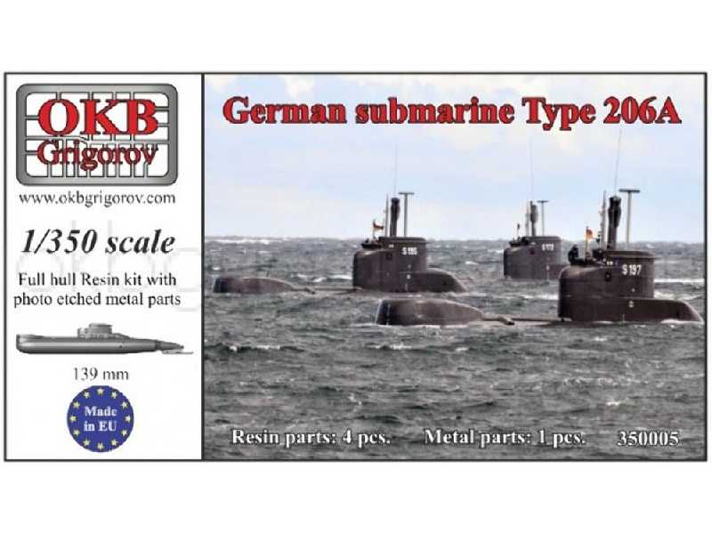 German Submarine Type 206a - zdjęcie 1 German Submarine Type 206a - zdjęcie 1