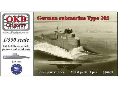 German Submarine Type 205 - zdjęcie 1