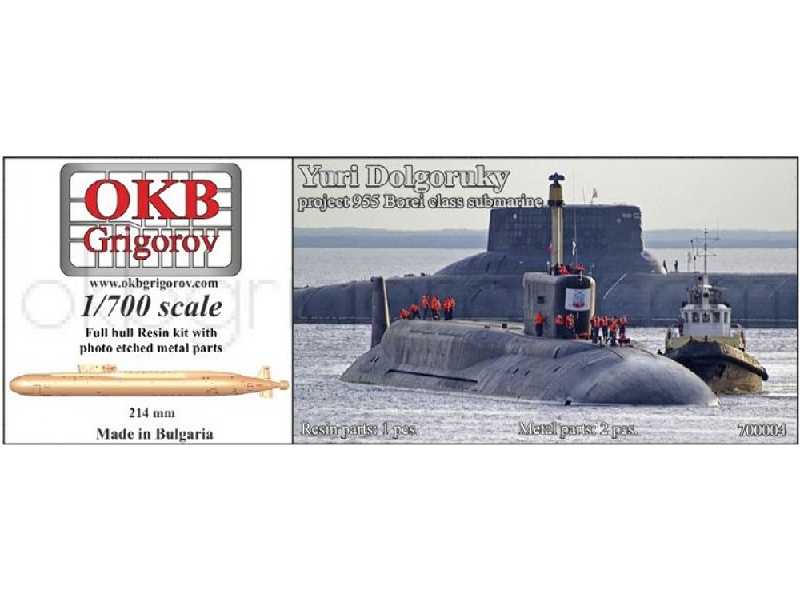 Yuri Dolgoruky, Project 955, Borei Class Submarine - zdjęcie 1