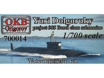 Yuri Dolgoruky, Project 955, Borei Class Submarine ,waterline - zdjęcie 1