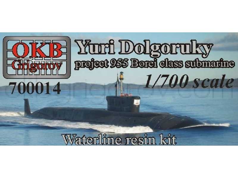 Yuri Dolgoruky, Project 955, Borei Class Submarine ,waterline - zdjęcie 1 Yuri Dolgoruky, Project 955, Borei Class Submarine ,waterline - zdjęcie 1