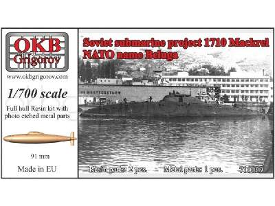 Soviet Submarine Project 1710 Mackrel (Nato Name Beluga) - zdjęcie 1