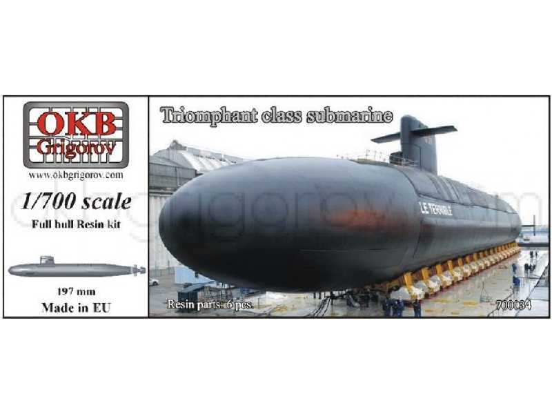 Triomphant Class Submarine - zdjęcie 1 Triomphant Class Submarine - zdjęcie 1