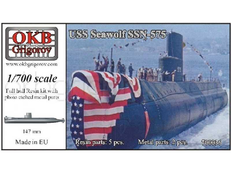 Uss Seawolf Ssn-575 - zdjęcie 1