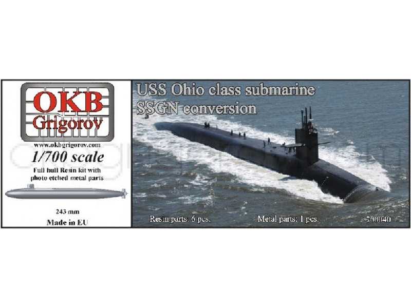 Uss Ohio Class Submarine,ssgn Conversion - zdjęcie 1 Uss Ohio Class Submarine,ssgn Conversion - zdjęcie 1