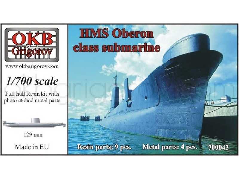 Hms Oberon Class Submarine - zdjęcie 1 Hms Oberon Class Submarine - zdjęcie 1