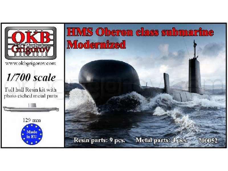 Hms Oberon Class Submarine, Modernized - zdjęcie 1 Hms Oberon Class Submarine, Modernized - zdjęcie 1