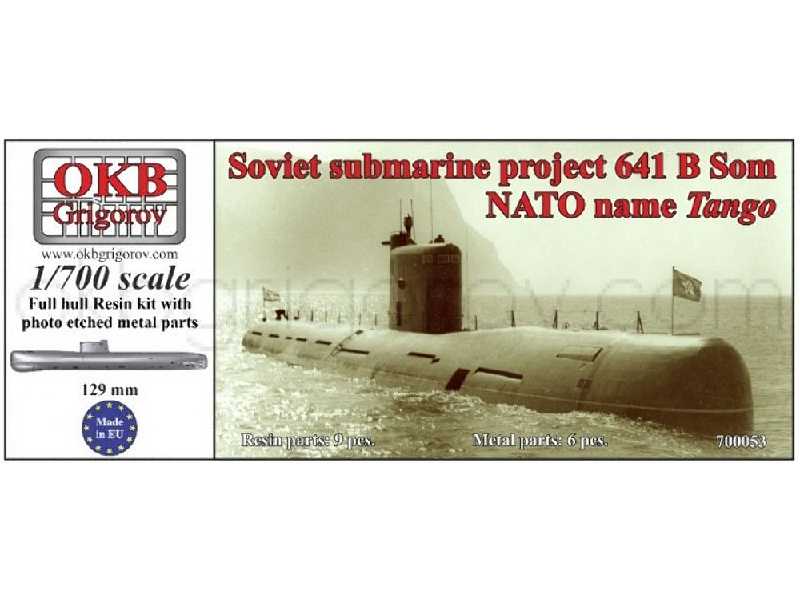 Soviet Submarine Project 641 B Som (Nato Name Tango) - zdjęcie 1