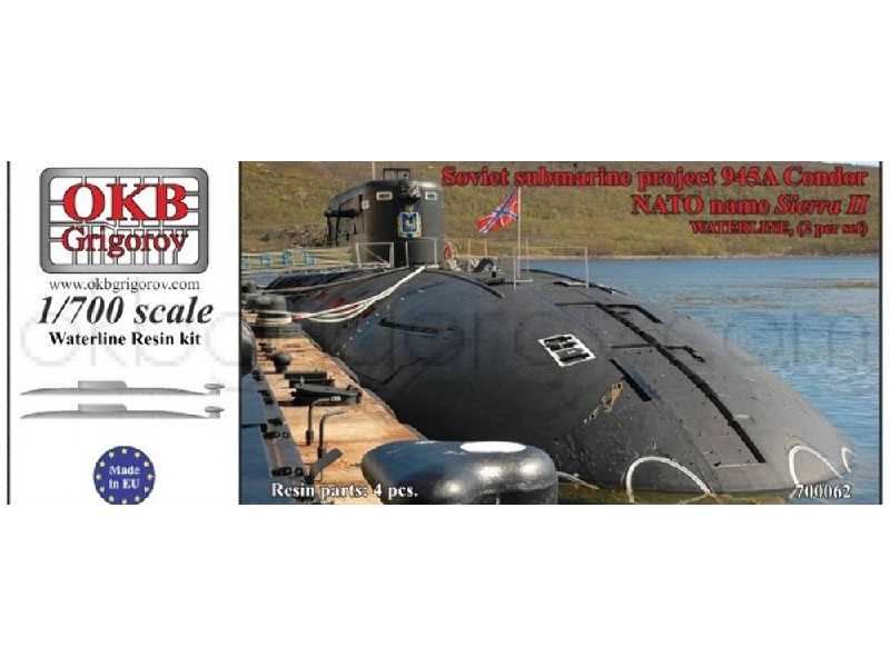 Soviet Submarine Project 945a Condor - zdjęcie 1 Soviet Submarine Project 945a Condor - zdjęcie 1