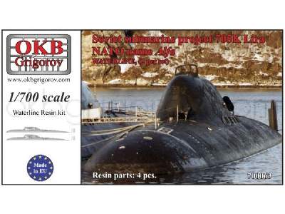 Soviet Submarine Project 705k Lira (Nato Name Alfa),waterline, (2 Per Set) - zdjęcie 1
