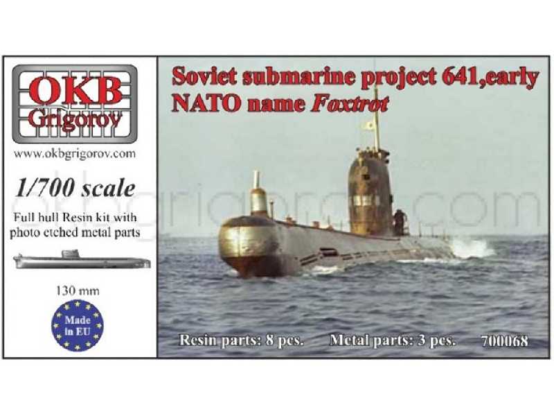 Soviet Submarine Project 641 Early (Nato Name Foxtrot) - zdjęcie 1 Soviet Submarine Project 641 Early (Nato Name Foxtrot) - zdjęcie 1