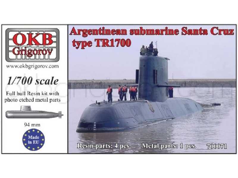 Argentinean Submarine Type Tr1700 - zdjęcie 1 Argentinean Submarine Type Tr1700 - zdjęcie 1