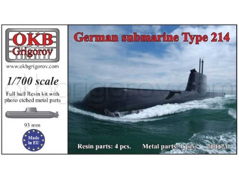 German Submarine Type 214 - zdjęcie 1 German Submarine Type 214 - zdjęcie 1