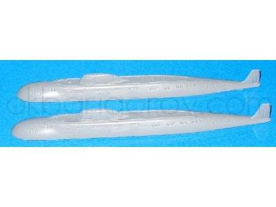 Soviet Submarine Project 671 Yorzh (Nato Name Victor I),waterline, (2 Per Set) - zdjęcie 2