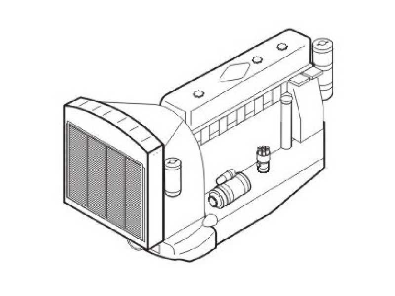 DUKW - Engine set for Italeri kit - zdjęcie 1
