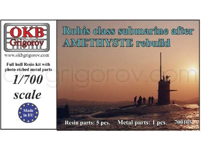 Rubis Class Submarine After Amethyste Rebuild - zdjęcie 1 Rubis Class Submarine After Amethyste Rebuild - zdjęcie 1