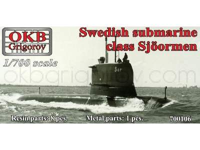 Swedish Submarine Class Sjöormen - zdjęcie 1