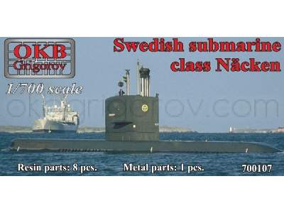 Swedish Submarine Class Näcken - zdjęcie 1
