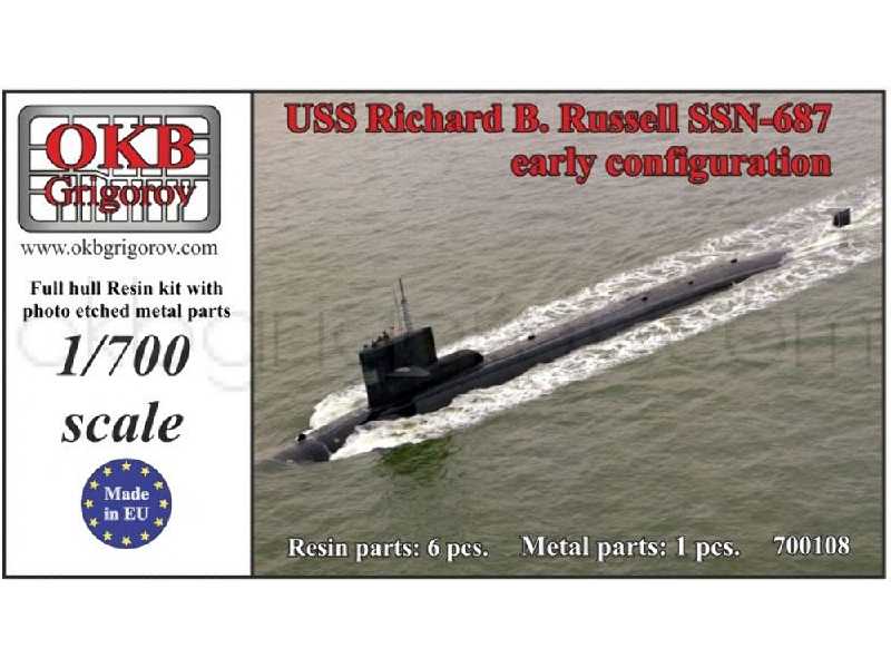 Uss Richard B. Russell Ssn-687, Early Configuration - zdjęcie 1 Uss Richard B. Russell Ssn-687, Early Configuration - zdjęcie 1