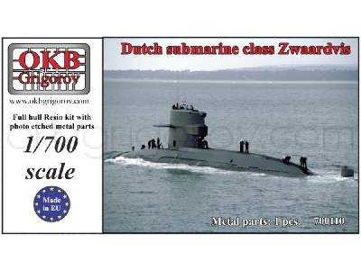 Dutch Submarine Class Zwaardvis - zdjęcie 1
