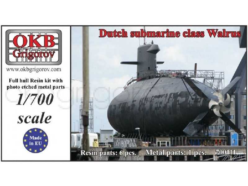 Dutch Submarine Class Walrus - zdjęcie 1 Dutch Submarine Class Walrus - zdjęcie 1