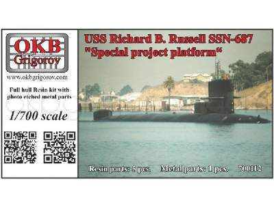 Uss Richard B. Russell Ssn-687, Special Project Platform - zdjęcie 1