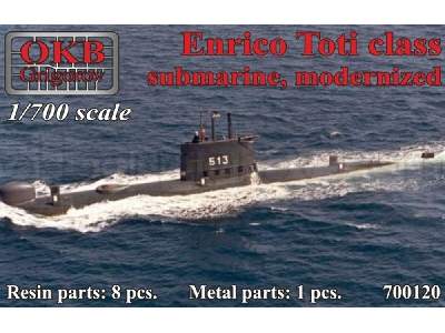 Enrico Toti Class Submarine, Modernized - zdjęcie 1