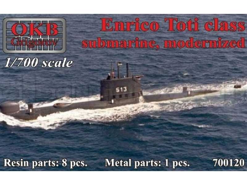 Enrico Toti Class Submarine, Modernized - zdjęcie 1 Enrico Toti Class Submarine, Modernized - zdjęcie 1