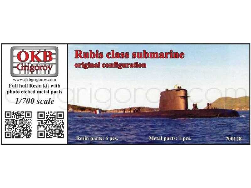 Rubis Class Submarine, Original Configuration - zdjęcie 1