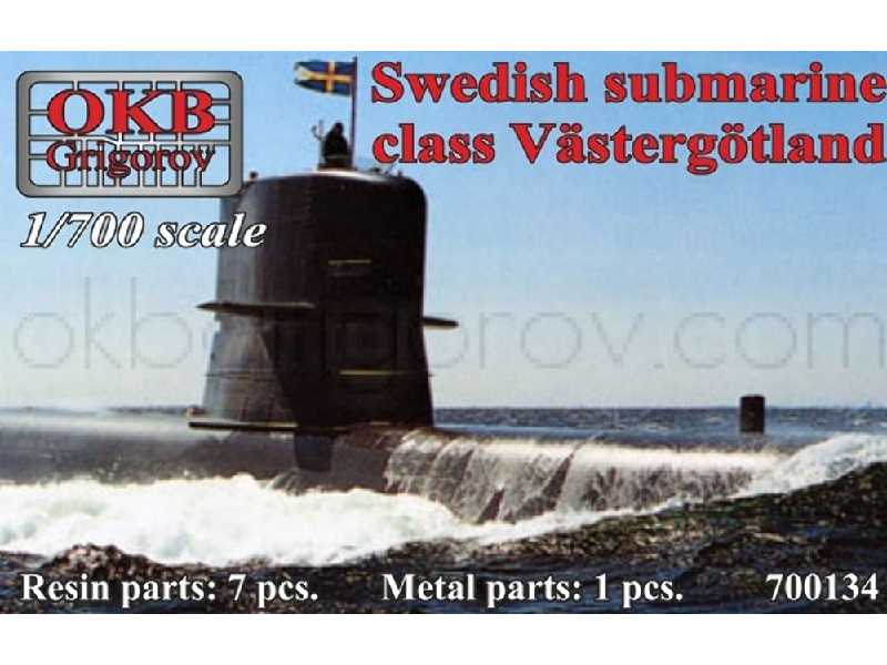 Swedish Submarine Class Västergötland - zdjęcie 1 Swedish Submarine Class Västergötland - zdjęcie 1