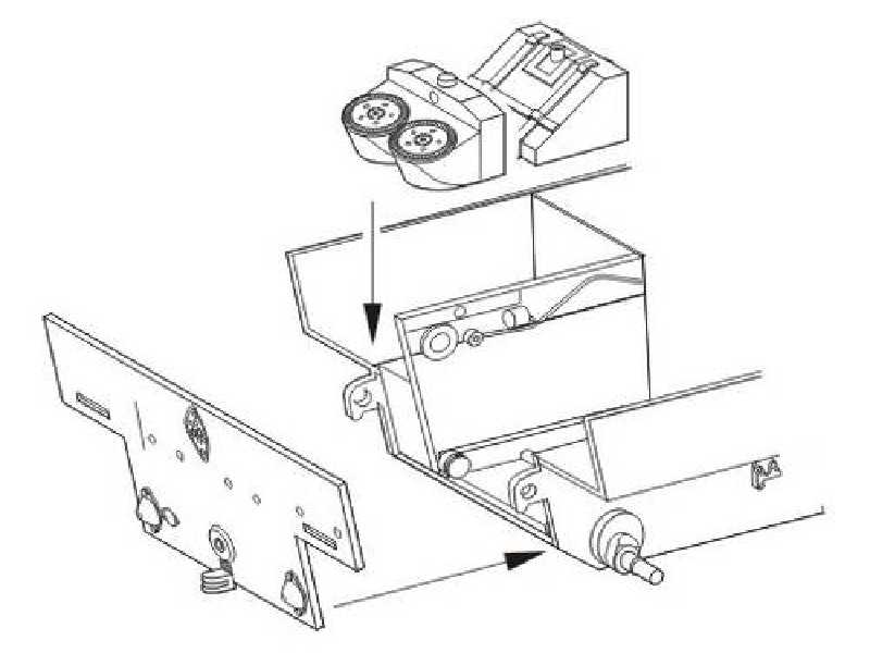 Tiger I Fuel tank&cooler left (Revell) - zdjęcie 1 Tiger I Fuel tank&cooler left (Revell) - zdjęcie 1