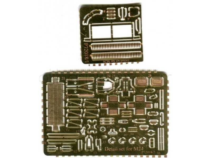 Detail Set For M24 Chaffee - zdjęcie 1 Detail Set For M24 Chaffee - zdjęcie 1