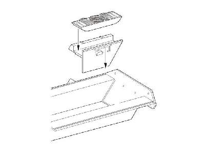 Panther G engine cooler right side (Rev) - zdjęcie 1