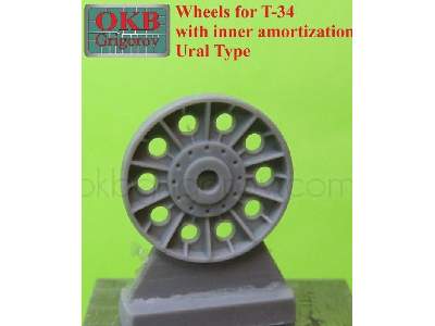 Wheels For T-34 With Inner Amortization, Ural Type - zdjęcie 1