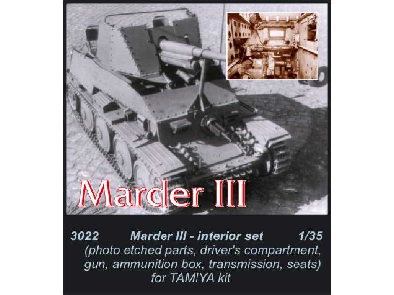 Marder III interior set - zdjęcie 1 Marder III interior set - zdjęcie 1