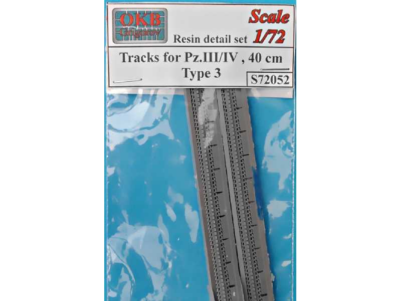 Tracks For Pz.Iii/Iv , 40 Cm, Type 3 - zdjęcie 1 Tracks For Pz.Iii/Iv , 40 Cm, Type 3 - zdjęcie 1