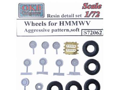 Wheels For Hmmwv,aggressive Pattern,soft - zdjęcie 1