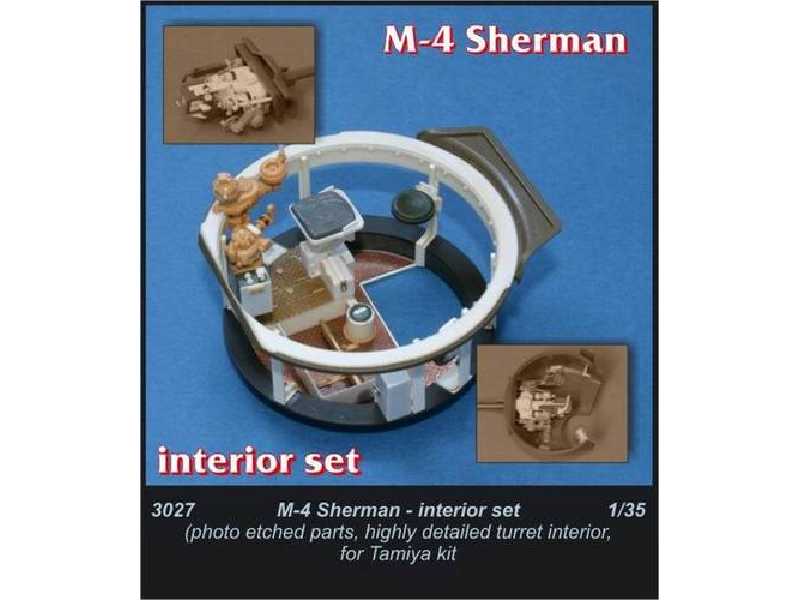 M4 Sherman Interior set - zdjęcie 1 M4 Sherman Interior set - zdjęcie 1