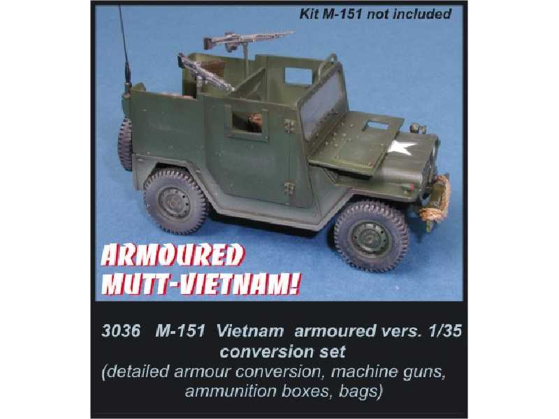 M-151 Vietnam armoured vers.-conver.set - zdjęcie 1 M-151 Vietnam armoured vers.-conver.set - zdjęcie 1