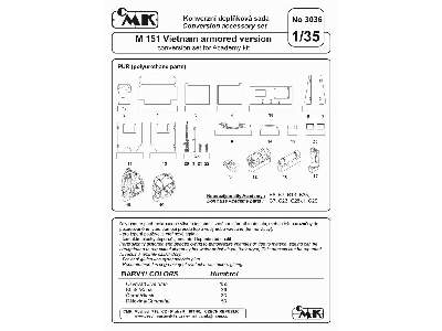 M-151 Vietnam armoured vers.-conver.set - zdjęcie 2