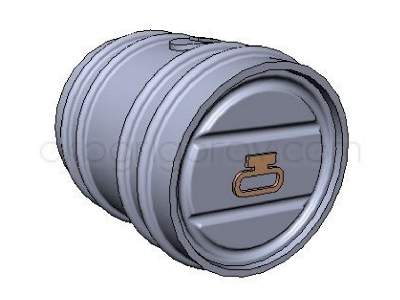 Bdsh-5/Big Smoke Canister-5 For Soviet Tanks (10 Per Set) - zdjęcie 6