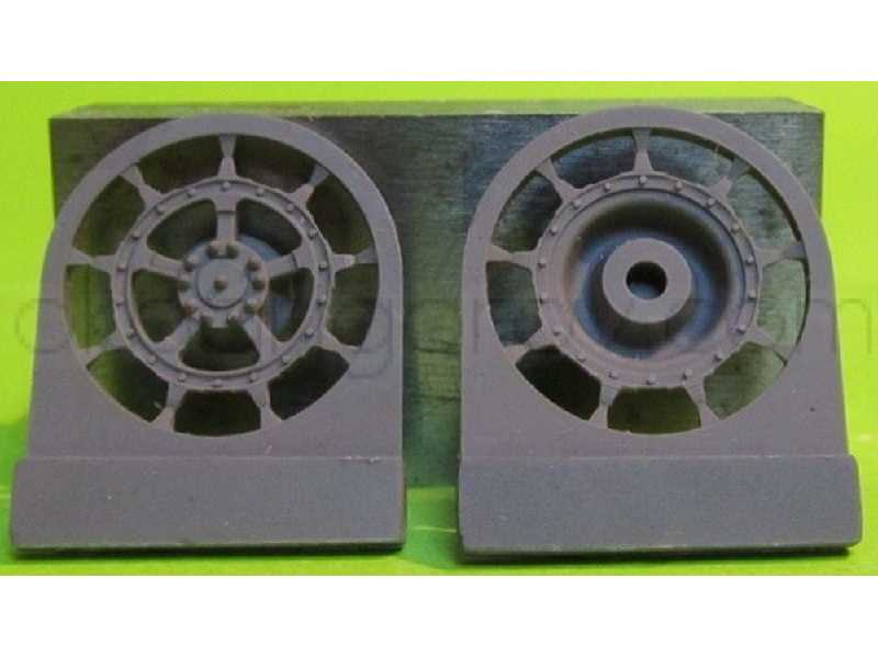 Sprockets For Tiger Ii,jagtiger,e50,e75,lowe, 9 Tooth Type 2 (8 Per Set) - zdjęcie 1 Sprockets For Tiger Ii,jagtiger,e50,e75,lowe, 9 Tooth Type 2 (8 Per Set) - zdjęcie 1
