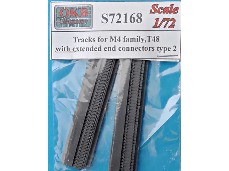 Tracks For M4 Family, T48 With Extended End Connectors Type 2 - zdjęcie 1