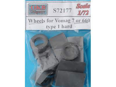 Wheels For Vomag 7 Or 660, Type 1 Hard - zdjęcie 1