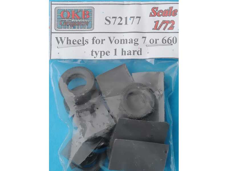 Wheels For Vomag 7 Or 660, Type 1 Hard - zdjęcie 1 Wheels For Vomag 7 Or 660, Type 1 Hard - zdjęcie 1
